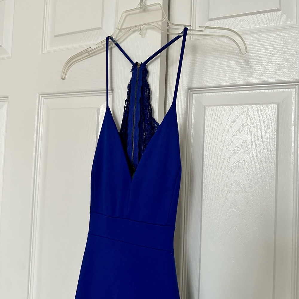 S Royal Blue Midi Dress